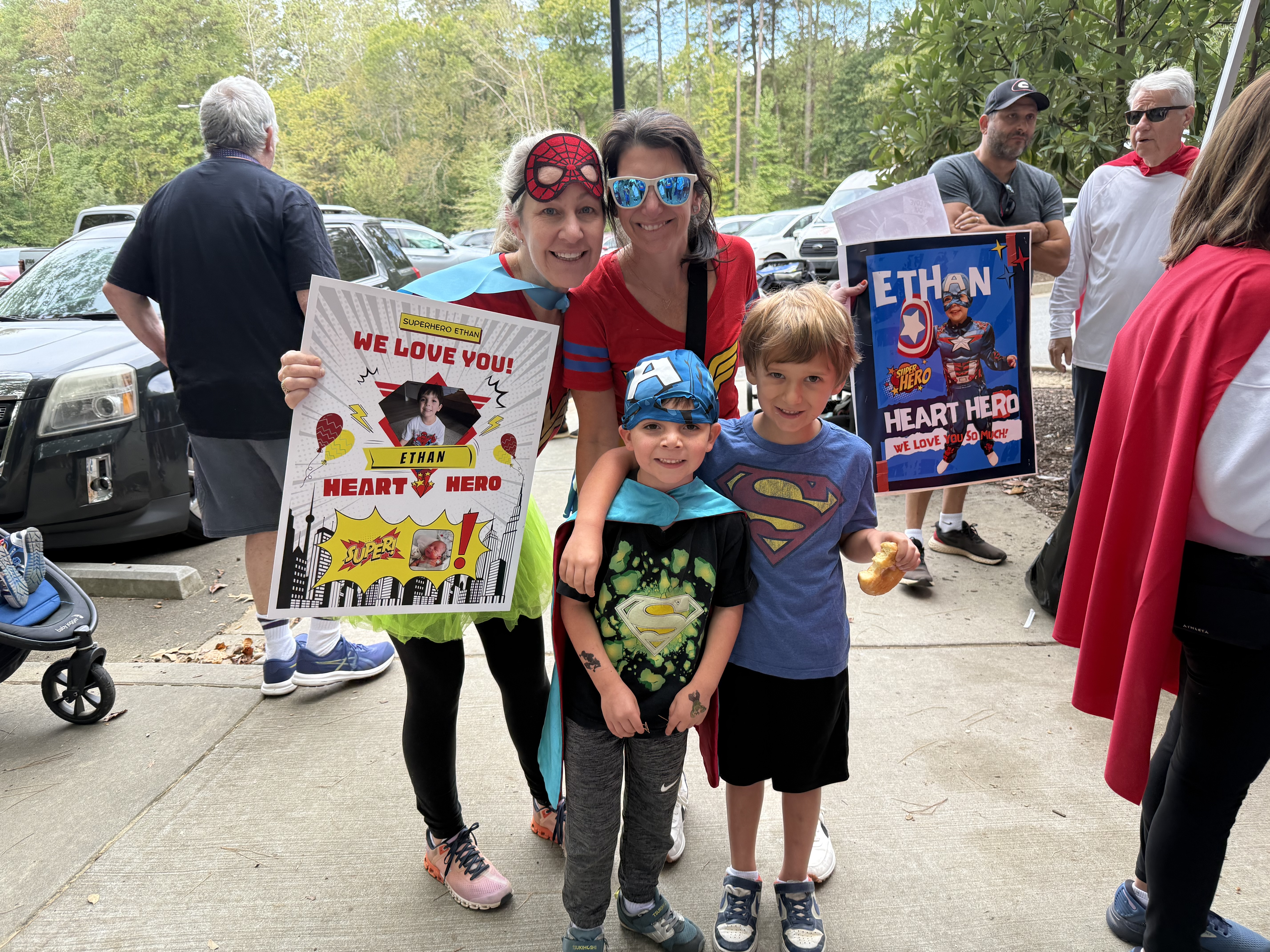 YES DAY superhero celebration